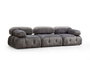 Atelier Del Sofa Bubble Sofá de 3 Plazas Gris Antracita